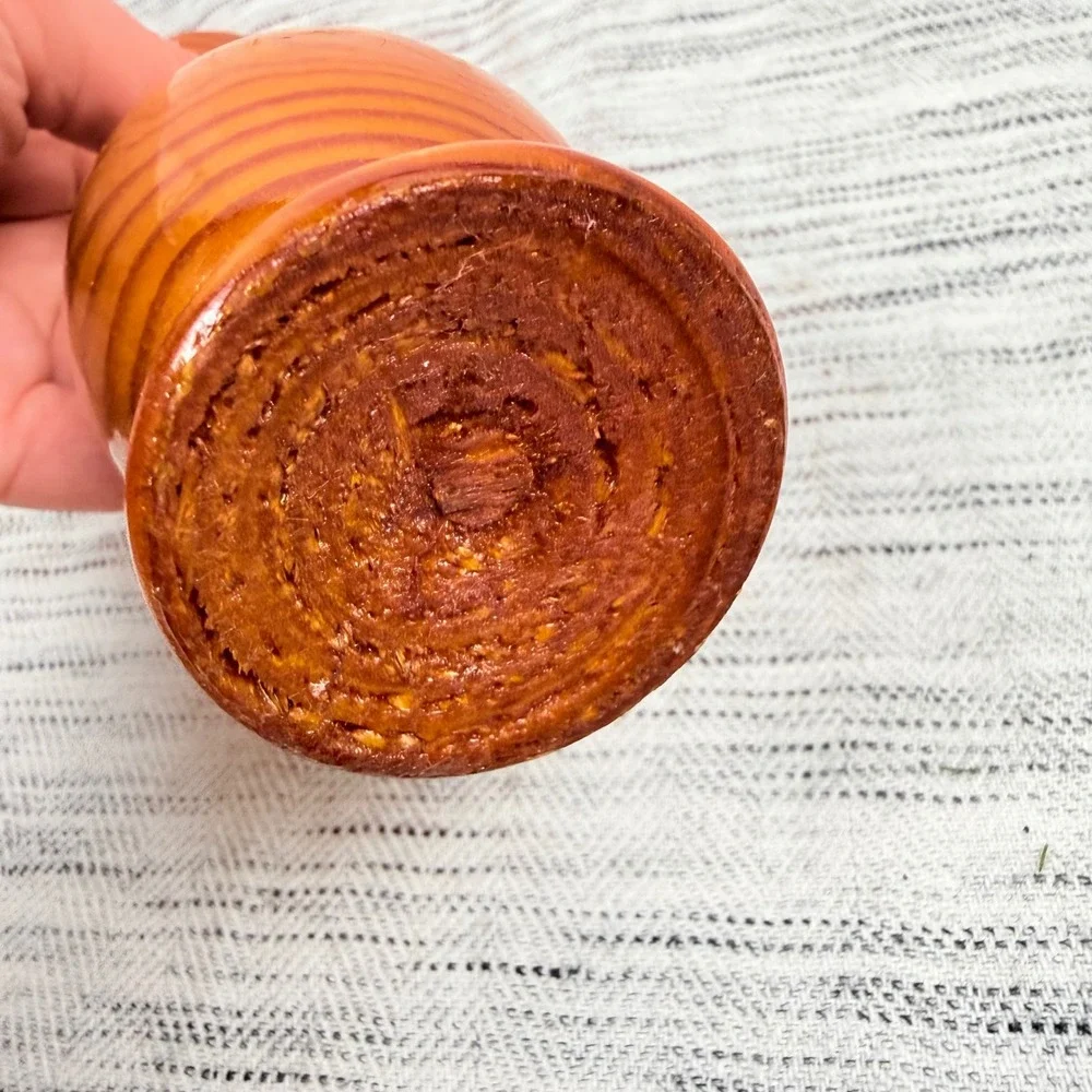 Wooden Hand-Turned Bud Vase‎ 7.5